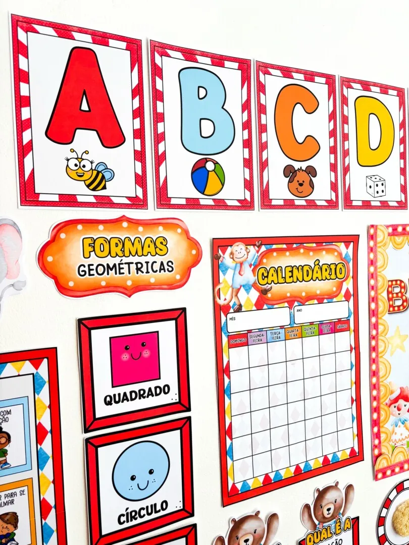 Kit Sala Circo dos Bichinhos - Imagem 3