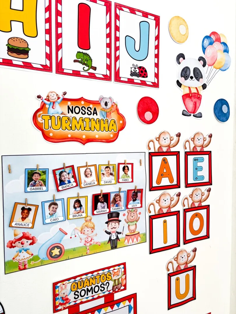 Kit Sala Circo dos Bichinhos - Imagem 5