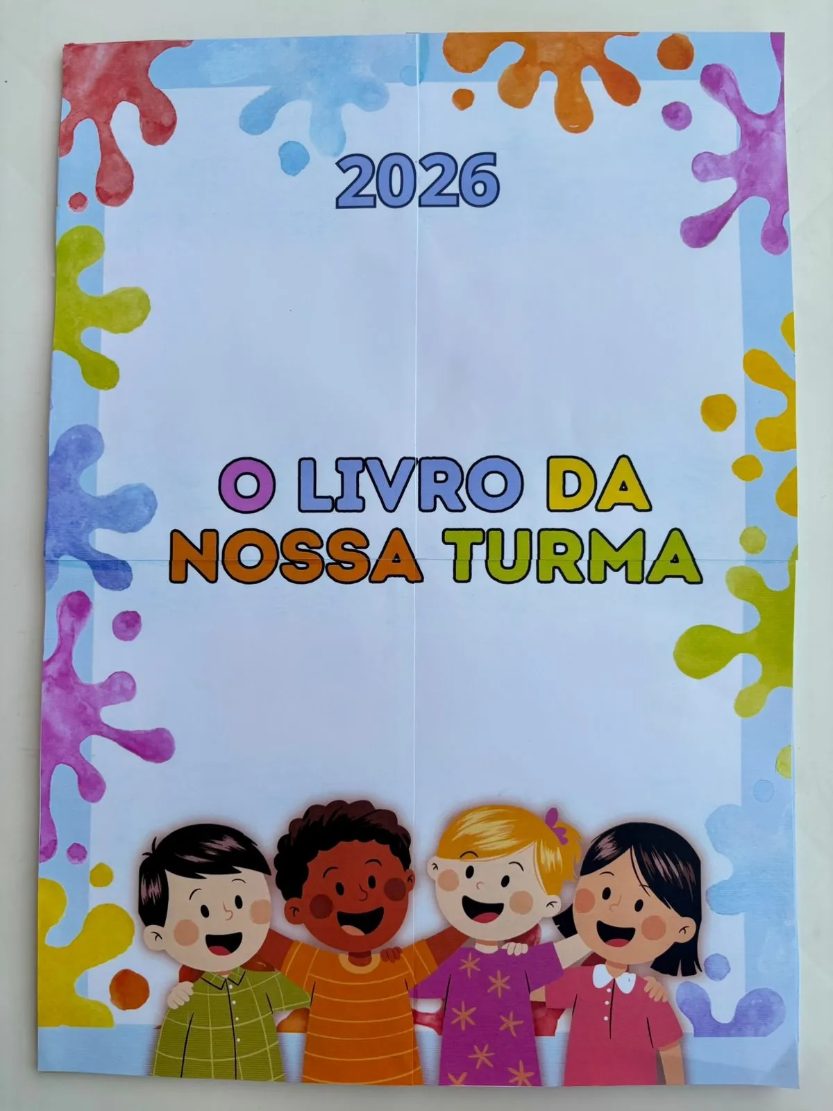 Livro Gigante Nossa Turma