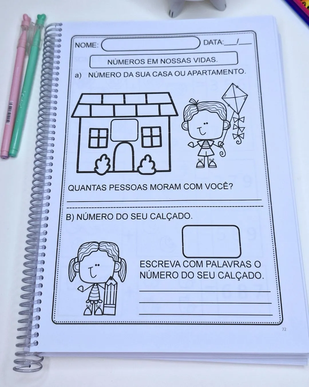 Números até 99- Matemática (160 páginas) - Imagem 8