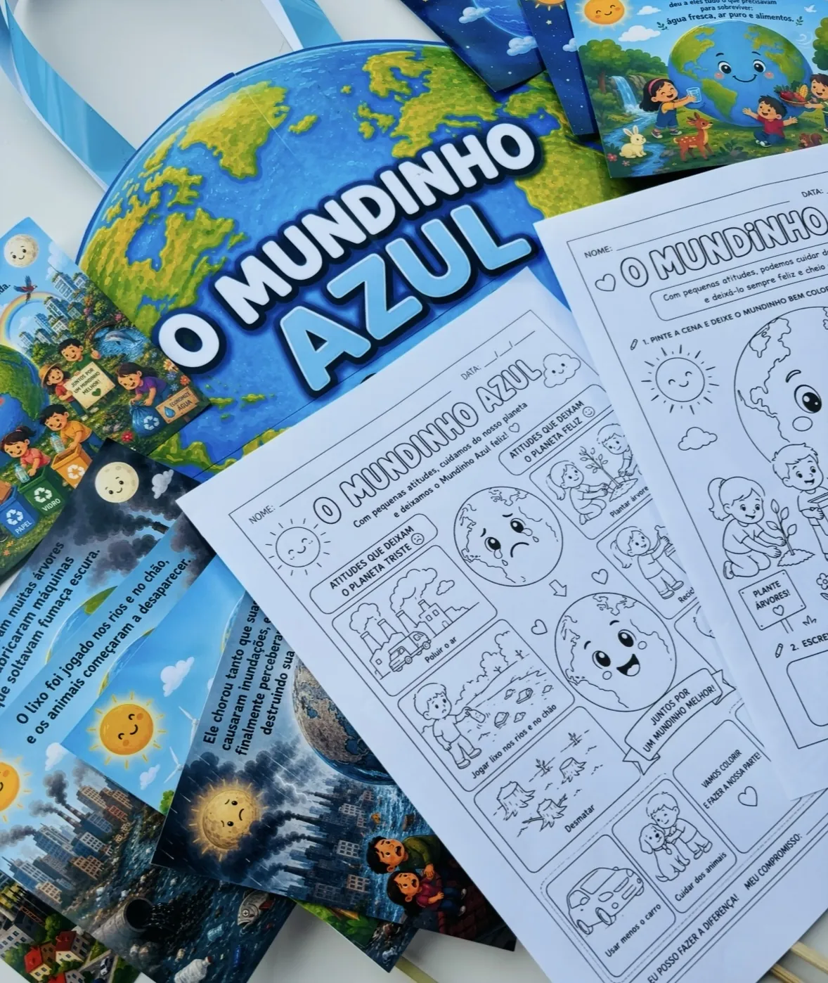 História e atividades O Mundinho Azul - Imagem 2