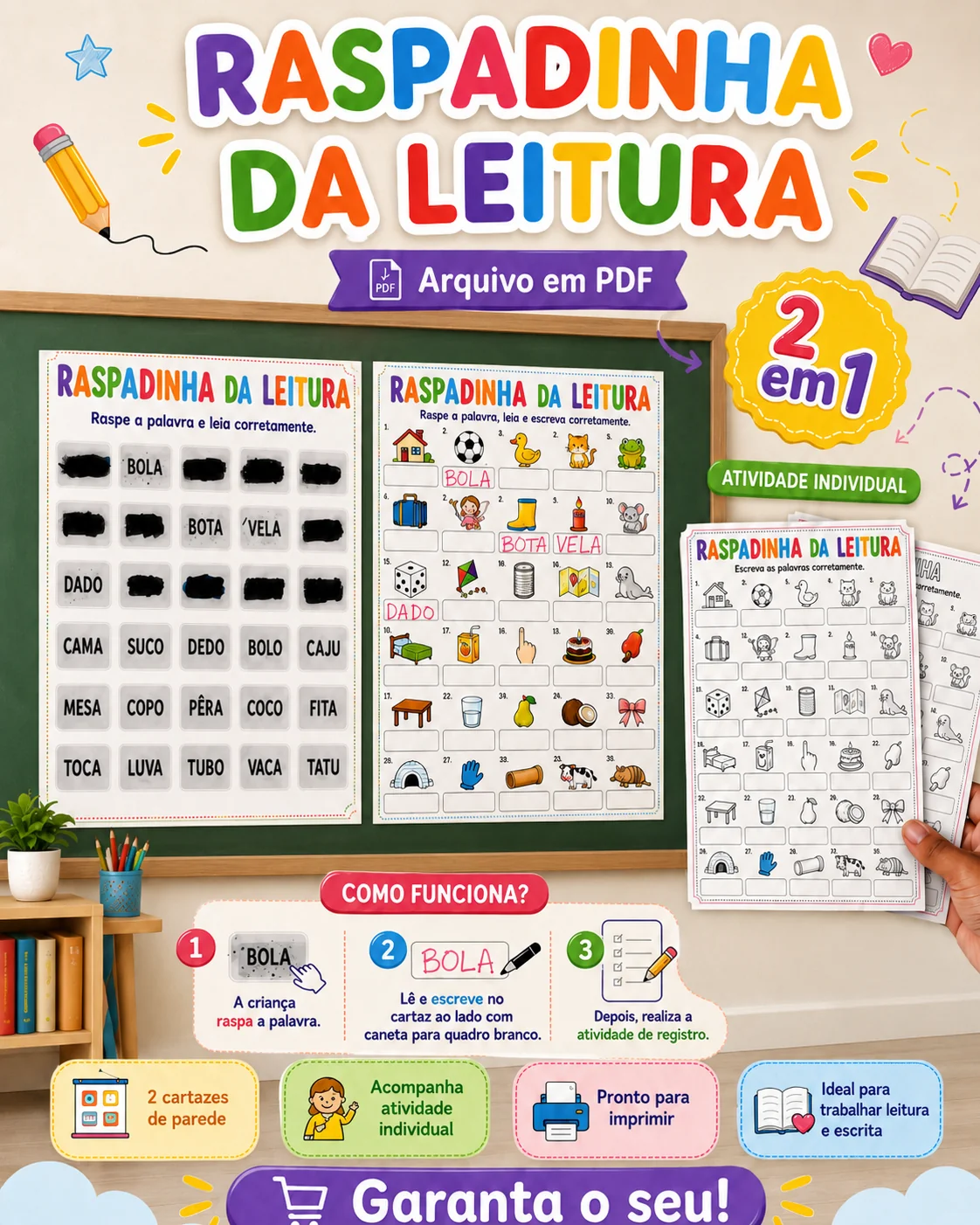 Raspadinha da leitura - Imagem 2