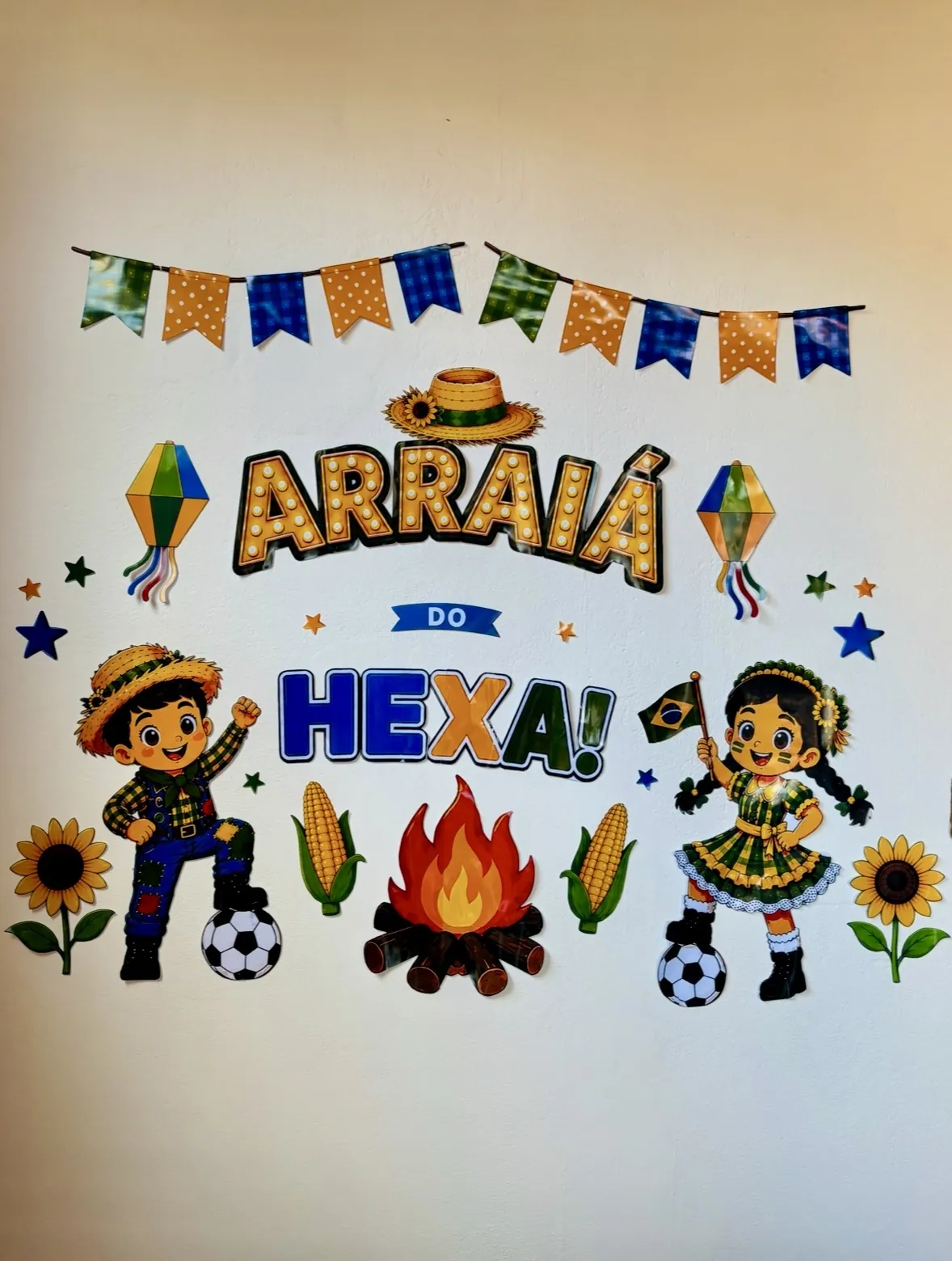 Painel Arraiá do Hexa - Imagem 2