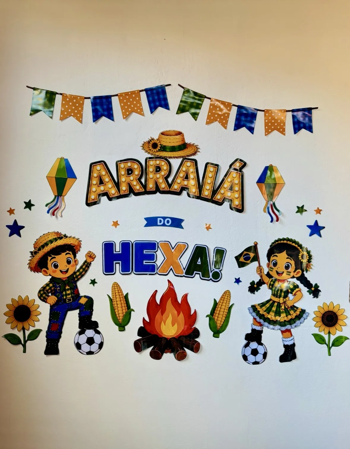 Painel Arraiá do Hexa - Imagem 3