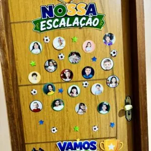 Painel de porta Copa “Nossa Escalação”